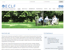 Tablet Screenshot of eclf.org